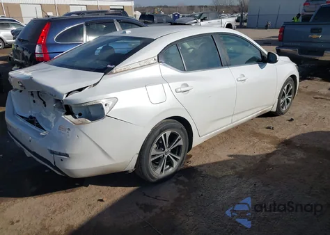 2022 Nissan Sentra Sv Xtronic Cvt from USA, damaged, VIN 3N1AB8CV4NY300922